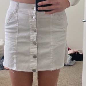 Loft Jean skirt